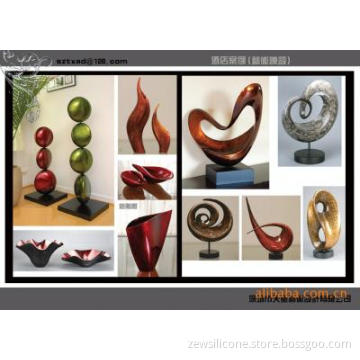 cast resin copy casting 2 parts liquid silicon for mold